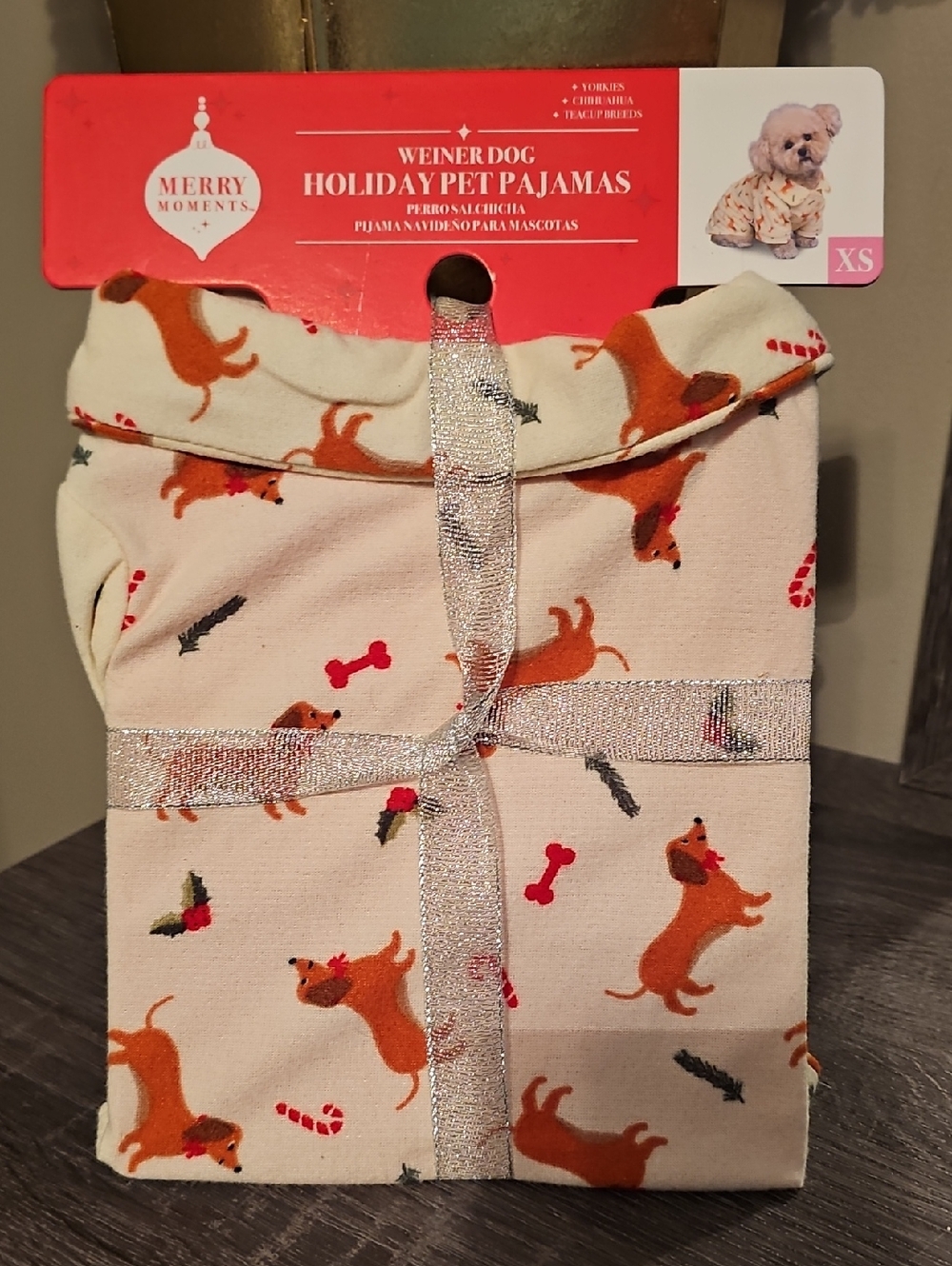 Dachshund/ Doxie/ Weiner Dog Holiday Pet Pajamas